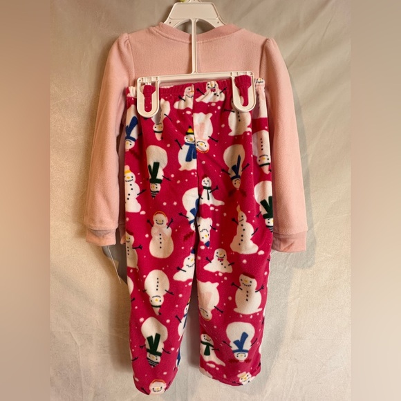 Carter’s Winter fleece set with snowmen - Picture 6 of 6